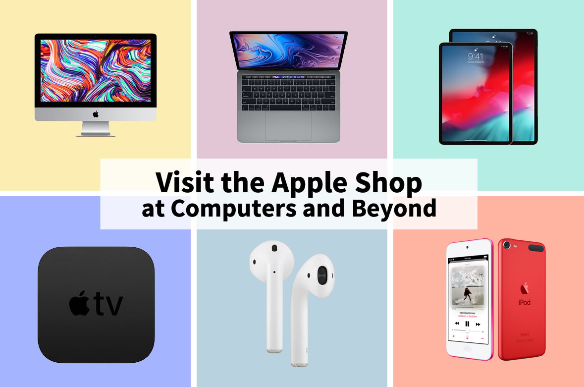 Computers and Beyond in Marshall, MN carries a variety of Apple Products, including iMacs, MacBooks, iPads and much more.